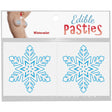 Kheper Games Snowflakes Wintermint Edible Pasties packaging featuring snowflake designs in blue and white.