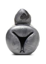 Creature Cocks She Wolf Silicone Stroker with a detailed wolf design and textured opening.