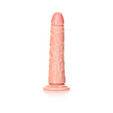 RealRock Realistic 6 inches Slim Dildo With Suction Cup Beige