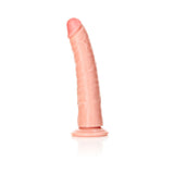 RealRock Realistic 7 inches Slim Dildo With Suction Cup Beige