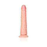 RealRock Realistic 7 inches Slim Dildo With Suction Cup Beige