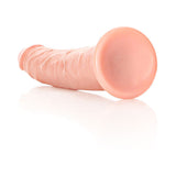 RealRock Realistic 7 inches Slim Dildo With Suction Cup Beige