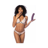 Sportsheets Merge Collection Banx 8 inches Silicone Hollow Dildo Plum