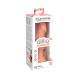 Dillio Platinum Collection Big Hero 6 inches Silicone Dildo Peach