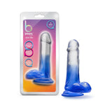 B Yours Stella Blue 6 inches Dildo with Balls Blue