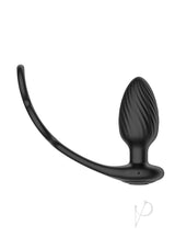 Nexus Tornado Rotating Butt Plug and Cock Ring Black, a dual-action toy for intense pleasure and lasting firmness.