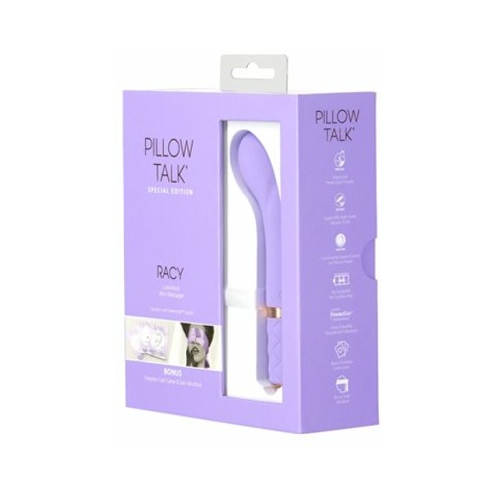 Pillow Talk Special Edition Racy Mini G-Spot Vibrator with Swarovski Crystal Purple