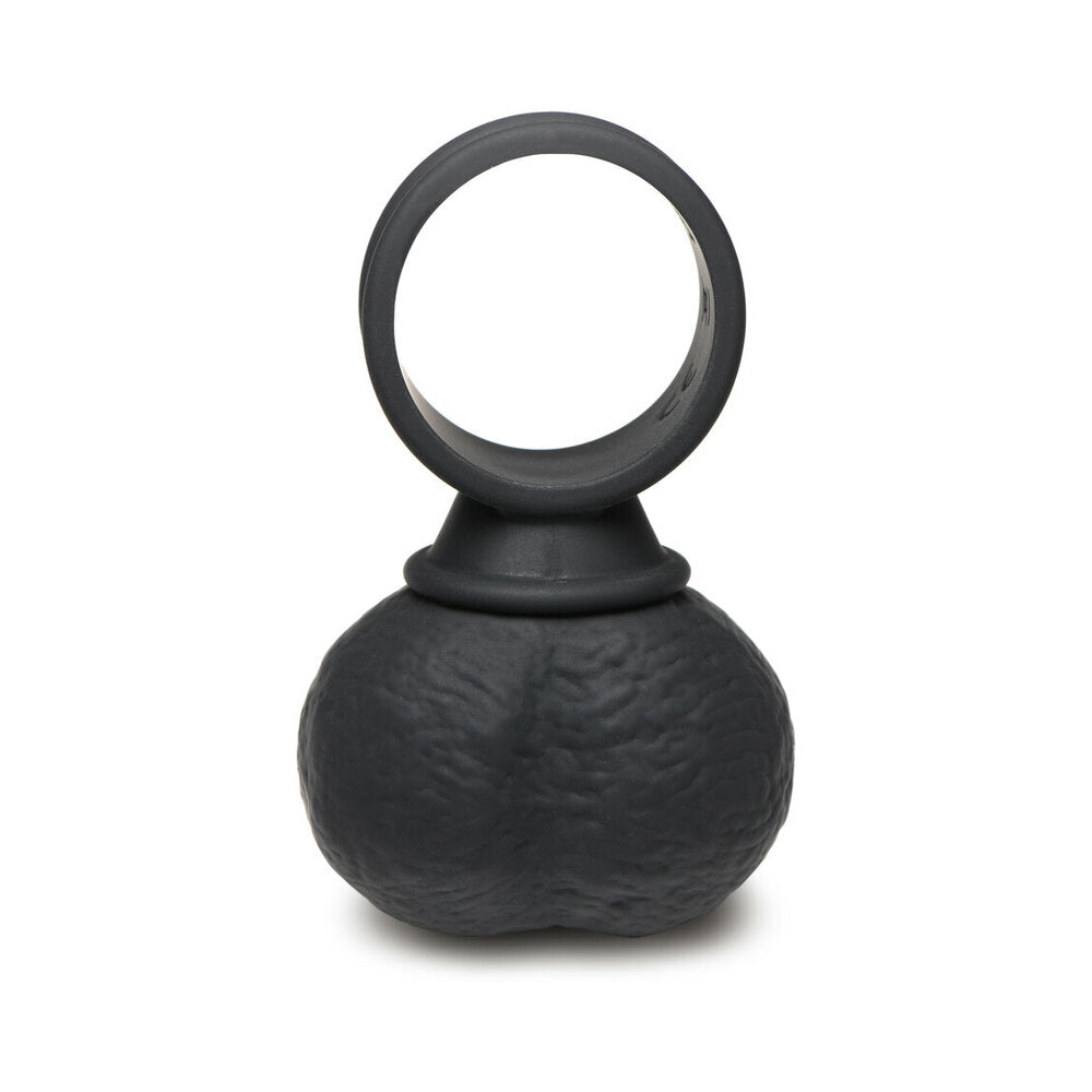 Jock 28X Vibrating Silicone Balls with Remote Control XL Black
