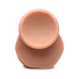 Curve Toys Jock Dual Density 8 inch Silicone Dildo with Balls & Suction Cup Light