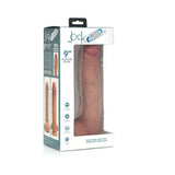 Curve Toys Jock Dual Density 9 inch Silicone Dildo with Balls & Suction Cup Light