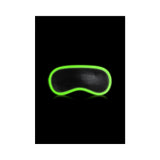 Ouch! Glow in the Dark Eye Mask Black/Neon Green