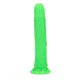 RealRock Glow in the Dark Slim 11 inches Dildo Neon Green