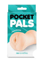 Pocket Pals Stroker Pussy Beige in packaging with TPE stroker design for ultimate pleasure.