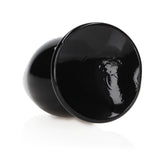 RealRock Crystal Clear 4.5 inches Anal Plug Black