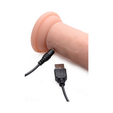 Curve Toys Big Shot 7 inches Vibrating Silicone Dildo with Suction Cup Light