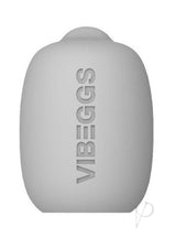 VIBEGGS Vibrating Masturbation Sleeves Twisty Tongues product image showcasing a sleek, grey design.