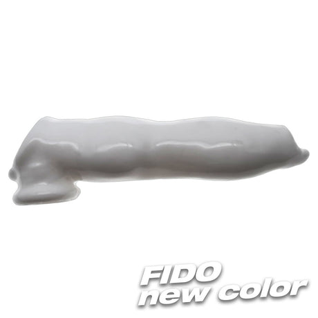 Oxballs Fido Cocksheath with Cocksling White showcasing its unique design in new color.
