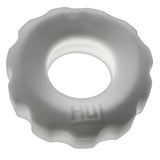Oxballs Super Huj 3-Pack Cock Rings White Ice, featuring a stretchy and comfortable design for enhanced performance.