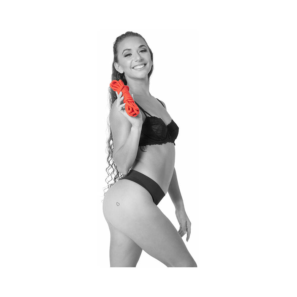 Sportsheets Sex & Mischief Amor Rope 2-Piece 15 ' (30 ' Total) Red