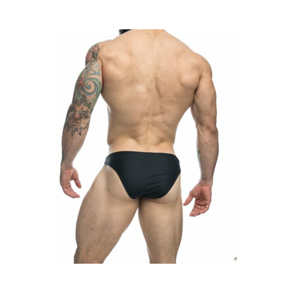 MaleBasics JUSTIN + SIMON Classic Bikini Black L