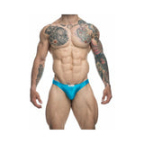 MaleBasics JUSTIN + SIMON Classic Bikini Turquoise XL