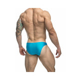 MaleBasics JUSTIN + SIMON Classic Bikini Turquoise XL