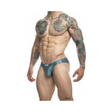 MaleBasics JUSTIN + SIMON Classic Bikini Metal Green L