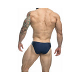MaleBasics JUSTIN + SIMON Classic Bikini Navy S