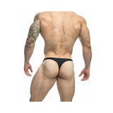 MaleBasics JUSTIN + SIMON Classic Tanga Black S