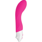 Evolved Novelties Buxom G Silicone G-Spot Vibrator in vibrant pink color, designed for targeted internal pleasure.