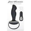 Zero Tolerance Handyman Remote Prostate Massager Black with remote and 7 powerful vibrating speeds.