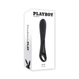 Playboy Pleasure Ollo Ring Finger Vibrator packaging featuring sleek design for targeted stimulation.
