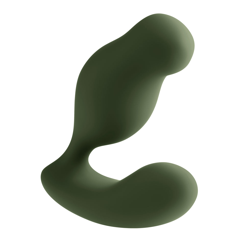 Zero Tolerance The Sergeant Remote Prostate Vibrator in green, designed for powerful prostate stimulation and hands-free use.
