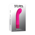 Selopa Paradise G Rechargeable G-Spot Vibrator Pink in sleek packaging, showcasing its ergonomic design and vibrant color.