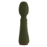 Selopa Heartfelt Silicone Body Wand Vibrator Green in a sleek, compact design for powerful stimulation.
