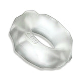 Hunkyjunk Fractal Tactile Cockring Clear Ice