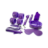 Ple'sur 12-Piece Everything Bondage Kit Purple