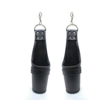 Ple'sur PVC Locking Cuff Suspension Restraints Black