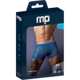 Male Power Fishnet 2.0 Pouch Short Royal Large packaging showcasing the breathable men's lingerie design.