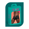 Male Power Wow Magnificence Short Black Medium packaging displaying men's sexy underwear.