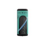 Arcwave Ghost Reversible Silicone Stroker Black packaging with soft CleanTech Silicone design.