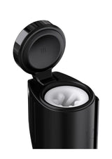 Kaotik Labs The Shotty App Control Rechargeable Stroker with lid open showcasing the interior design.