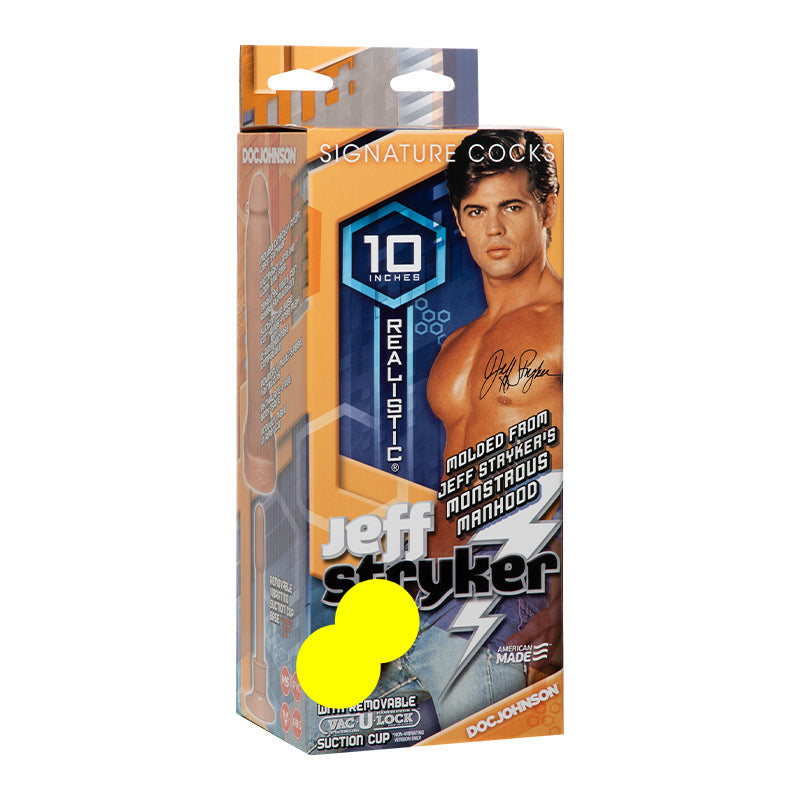 Signature Cocks Jeff Stryker Dildo 10 inches - Vanilla