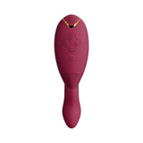 Womanizer Duo 2 Silicone Rechargeable Clitoral and G-Spot Stimulator - Bordeaux