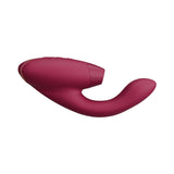 Womanizer Duo 2 Silicone Rechargeable Clitoral and G-Spot Stimulator - Bordeaux