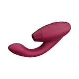Womanizer Duo 2 Silicone Rechargeable Clitoral and G-Spot Stimulator - Bordeaux