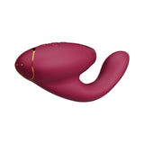 Womanizer Duo 2 Silicone Rechargeable Clitoral and G-Spot Stimulator - Bordeaux