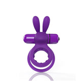 Screaming O 4B Ohare Vibrating Rabbit Double Cockring Grape