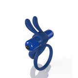 Screaming O 4T Ohare Vibrating Rabbit Double Cockring Blueberry