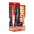 Falcon Bbc Big Black Cocks Twizted 11 inches Dildo packaging featuring bold design and product details.